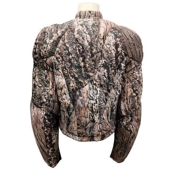 NATASHA ZINKO BROWN FULL ZIP PUFFER JACKET - Picture 3 of 6